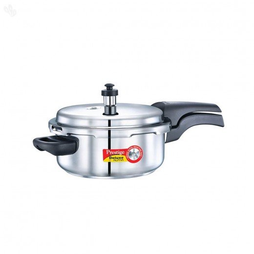 Prestige Stainless Steel Deluxe Pressure Cookers - Alpha Base 3 Lit